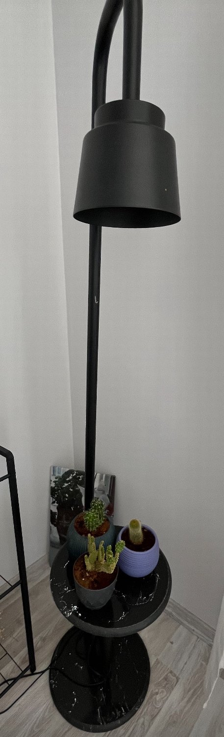 Siyah Metal Masa Lambası - Görsel 4