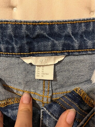H&M Kot etek midi boy