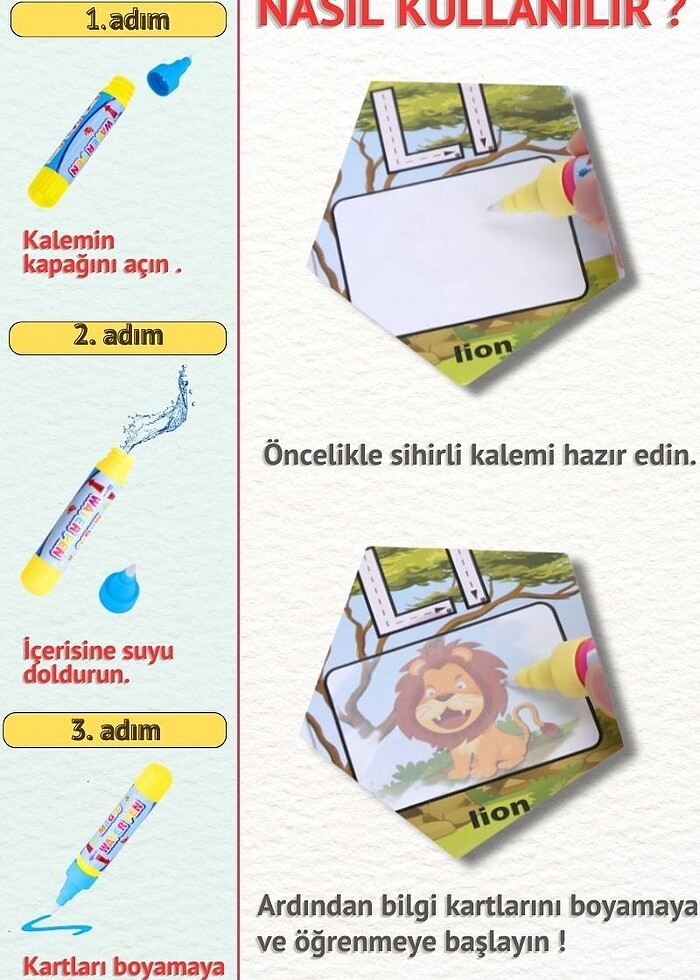 Eğitici alfabe kartları çocuklar için - Görsel 4