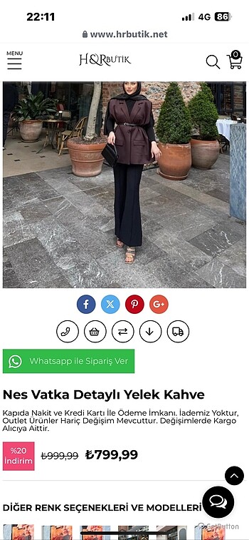 Blezer yelek