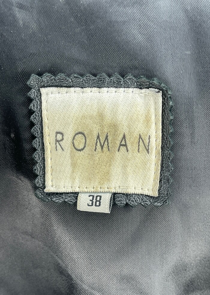 Roman Marka Deri Ceket %70 İndirimli. - Görsel 4