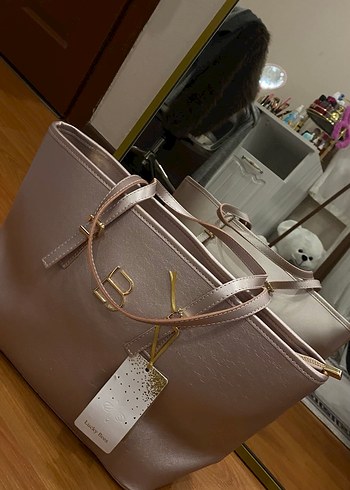 LUCKY BEES Kadın tote omuz çantası - Görsel 3