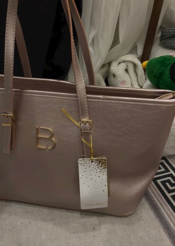 LUCKY BEES Kadın tote omuz çantası - Görsel 4