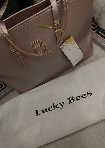 LUCKY BEES Kadın tote omuz çantası - Görsel 6