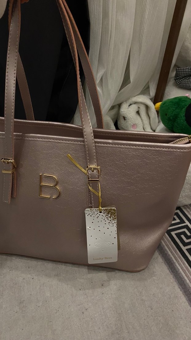 LUCKY BEES Kadın tote omuz çantası - Görsel 4