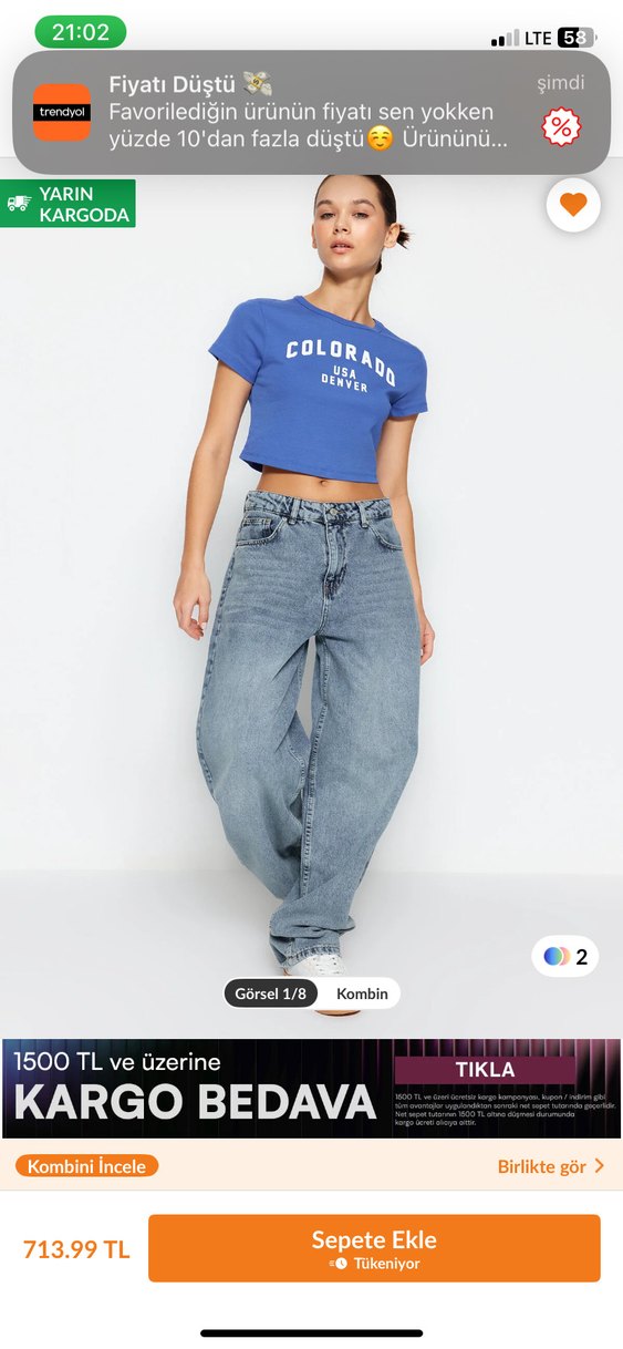 MİLLA BAGGY JEANS - Görsel 2