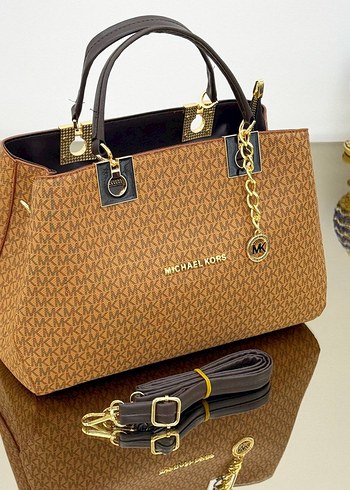 Michael Kors Siyah Deri Kadın Çanta - Görsel 8