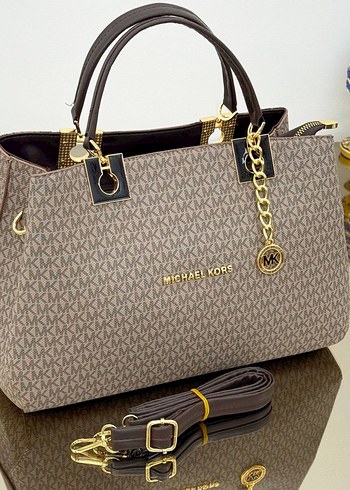 Michael Kors Siyah Deri Kadın Çanta - Görsel 9