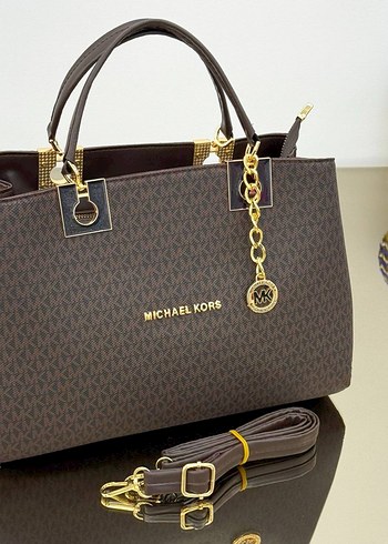 Michael Kors Siyah Deri Kadın Çanta - Görsel 7