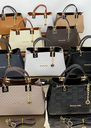 Michael Kors Siyah Deri Kadın Çanta - Görsel 11