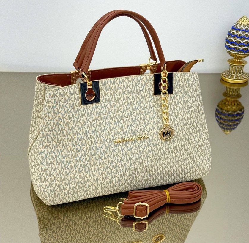 Michael Kors Siyah Deri Kadın Çanta - Görsel 5