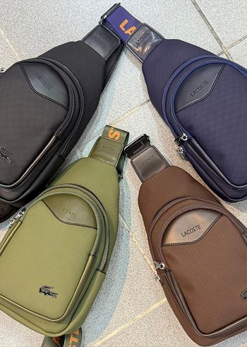 Siyah Gri Desenli Erkek Bel Çantası - Görsel 5