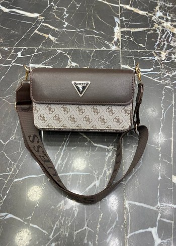 Guess Siyah Deri Kadın Çanta - Görsel 4