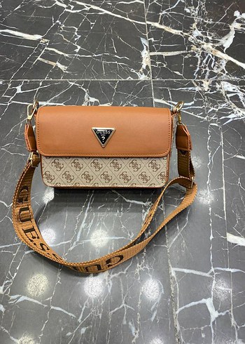 Guess Siyah Deri Kadın Çanta - Görsel 12