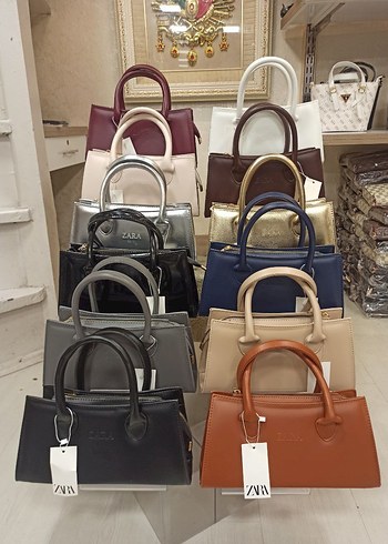 Kahverengi Leopar Desenli Süet Kadın Çanta - Görsel 2