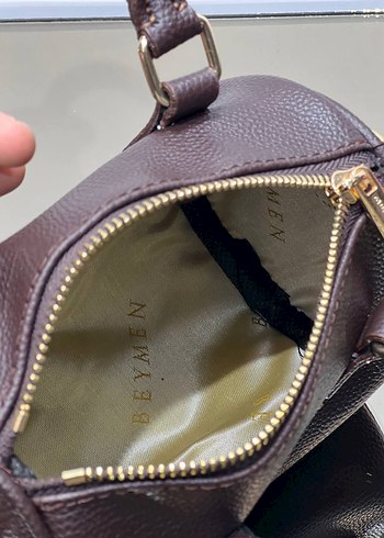 Kahverengi Deri Kadın Çanta - Görsel 9