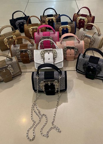 Kemer Tokalı Siyah Yılan Desenli Kadın Deri Çanta - Görsel 10