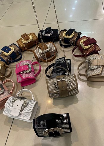 Kemer Tokalı Siyah Yılan Desenli Kadın Deri Çanta - Görsel 5