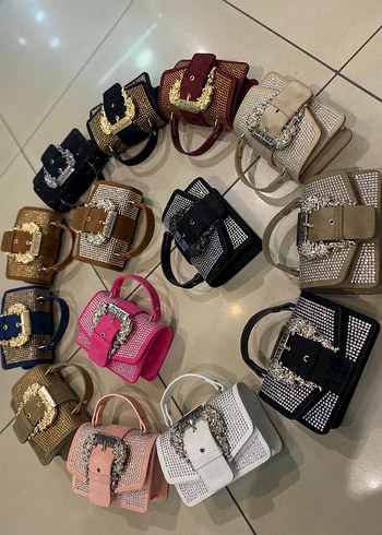 Kemer Tokalı Siyah Yılan Desenli Kadın Deri Çanta - Görsel 4