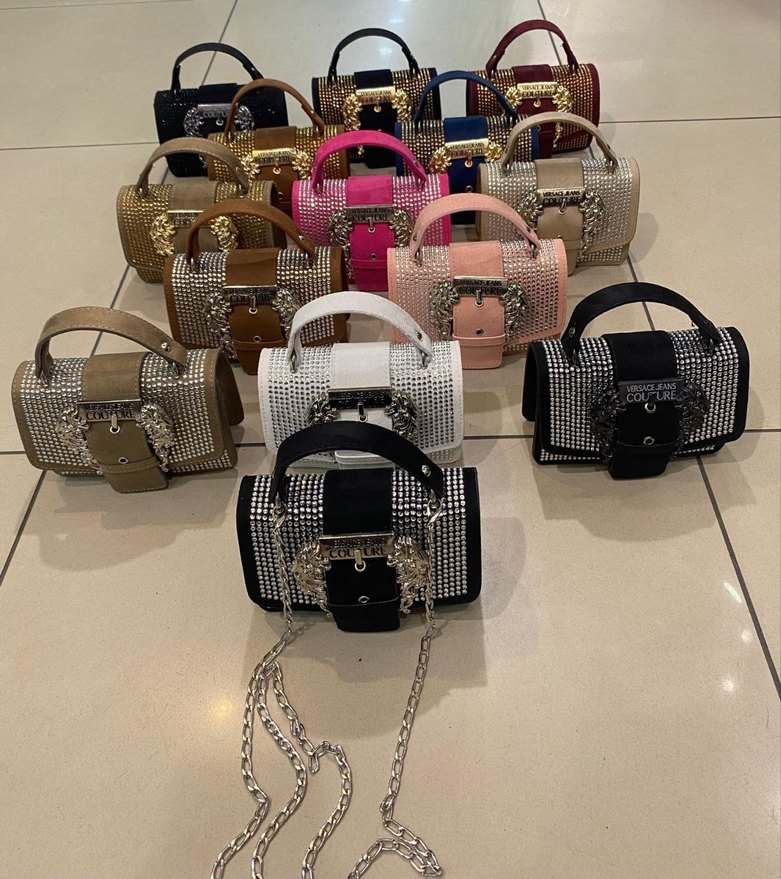 Kemer Tokalı Siyah Yılan Desenli Kadın Deri Çanta - Görsel 2