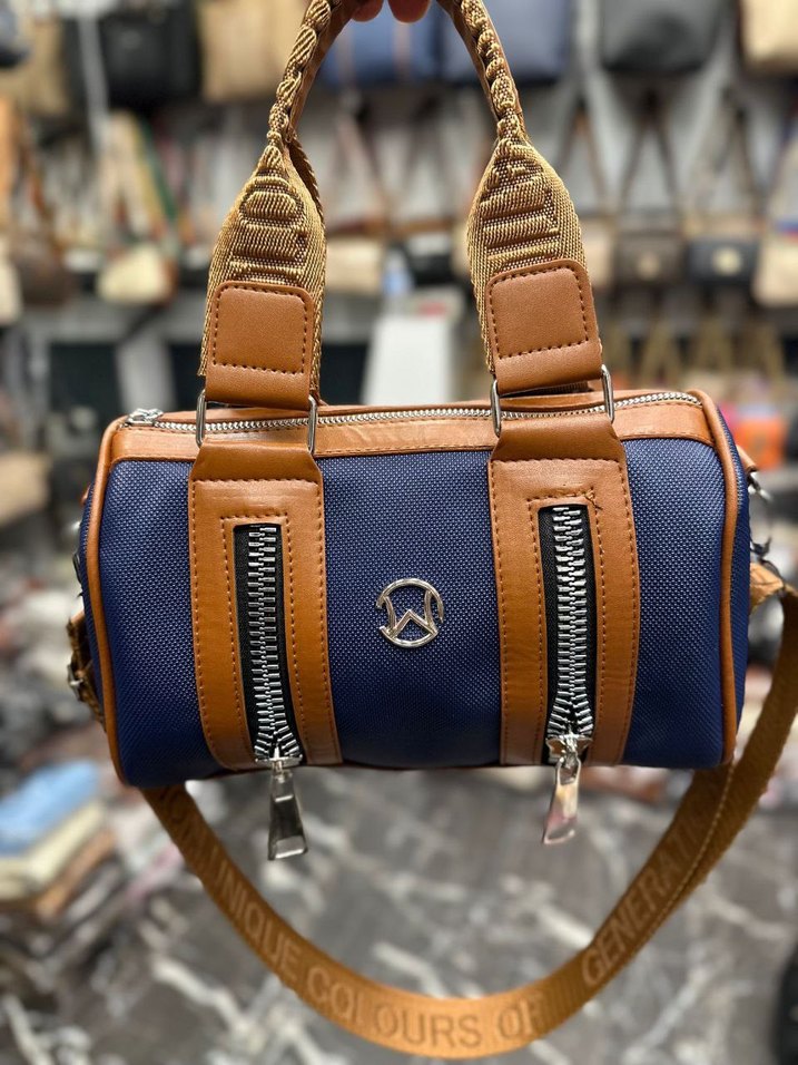 Siyah Deri Rock Punk Kadın Çanta - Görsel 4