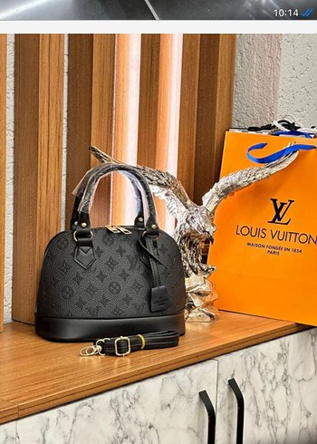 Louis Vuitton Siyah Deri Kadın Çanta