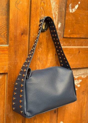 Bordo Deri Tokalı Kadın Çanta - Görsel 6