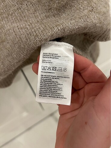 s Beden camel Renk H&M Kazak