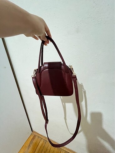 LC Waikiki Bordo askılı çanta
