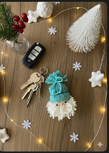 Noel baba anahtarlık - Görsel 3