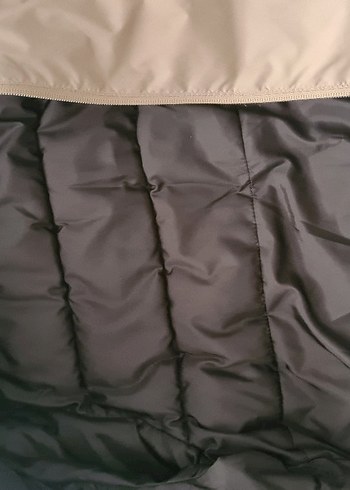 çocuk Gri-kahve renk Fermuarlı Kışlık Mont - Görsel 5