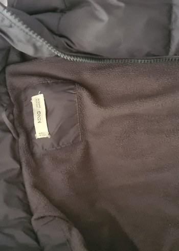 çocuk Gri-kahve renk Fermuarlı Kışlık Mont - Görsel 2