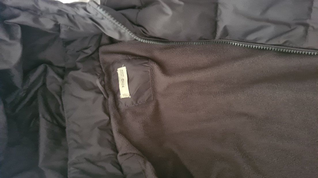 çocuk Gri-kahve renk Fermuarlı Kışlık Mont - Görsel 2