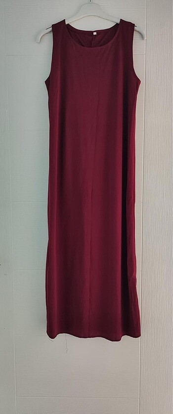 38 Beden Bordo pullu abiye
