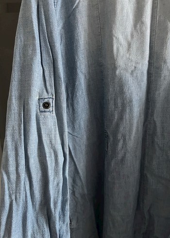 LC Waikiki Denim Midi Kadın Gömlek