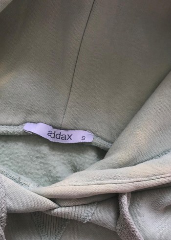 s Beden gri Renk Gri Kapüşonlu Kadın Sweatshirt