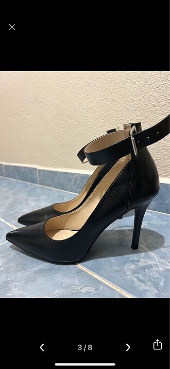 41 Beden Deichmann siyah topuklu ayakkabı
