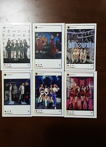 Ls,(G)-idle,itzy insta card