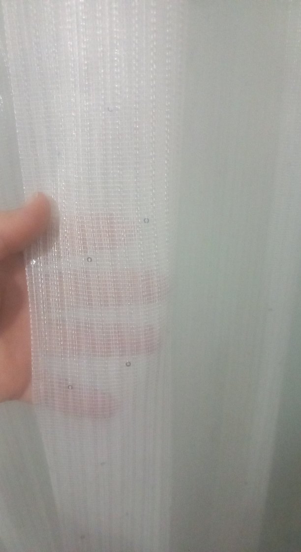 Beyaz Düz Modern Tül Perde - Görsel 4