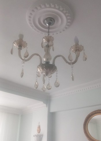 Bej Renkli Klasik Avize - Görsel 4