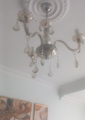 Bej Renkli Klasik Avize - Görsel 3