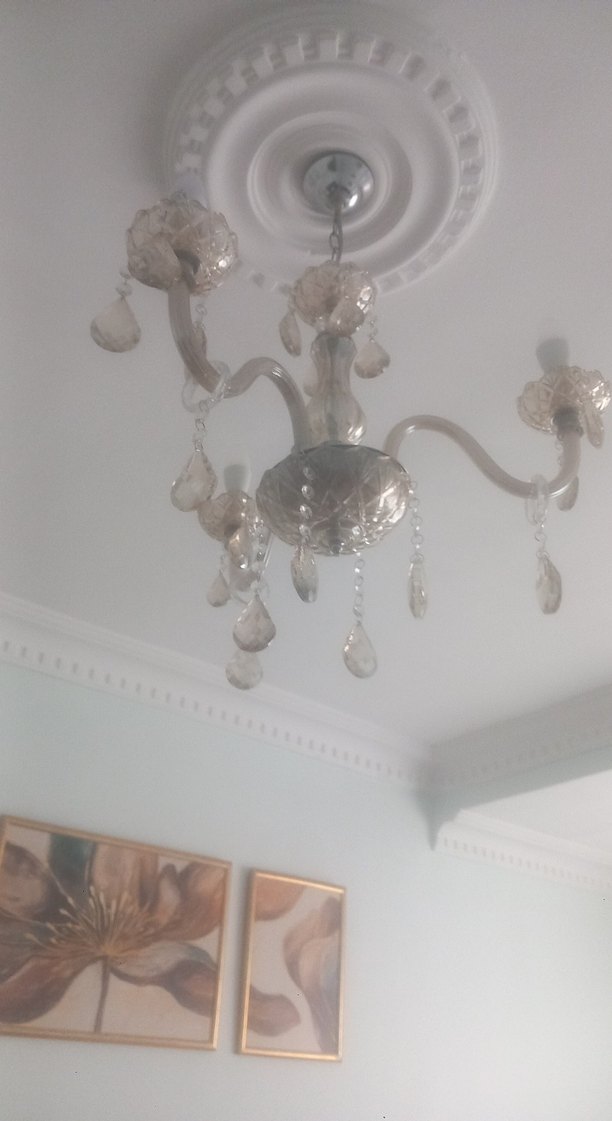 Bej Renkli Klasik Avize - Görsel 3