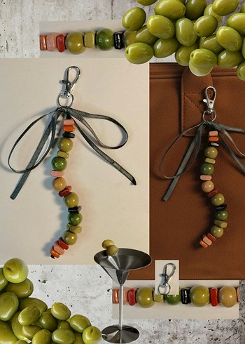 El yapımı seramik anahtarlık - Görsel 2