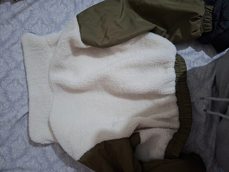 Kürk Detaylı Kısa Kadın Ceket - Görsel 3