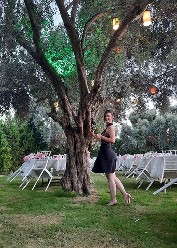 Dantel Detaylı Mini Bohem Elbise - Görsel 2