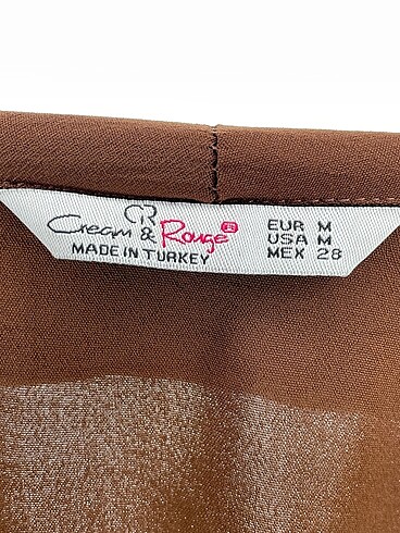m Beden kahverengi Renk Vintage Love Gömlek %70 İndirimli.
