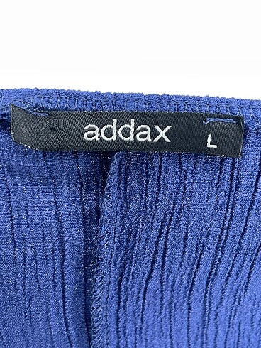 l Beden lacivert Renk Addax Bluz %70 İndirimli.