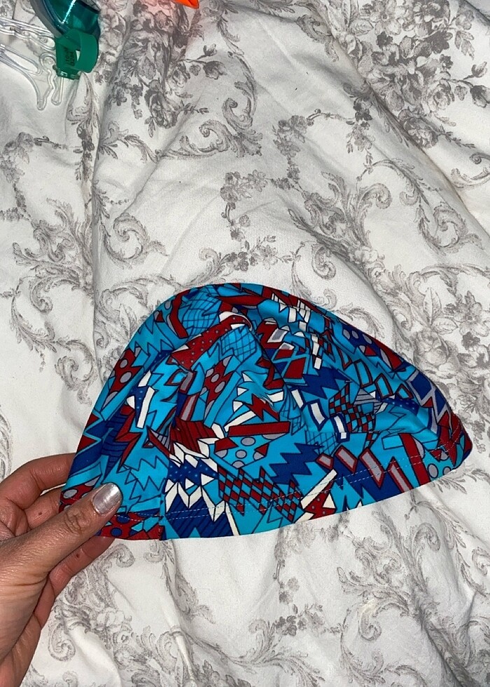 Çocuk bone, deniz gözlüğü , şnorkel - Görsel 3