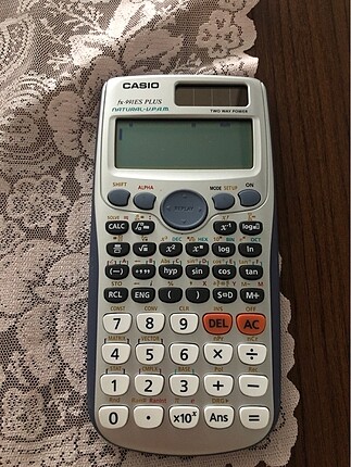 Casio hesap makinesi