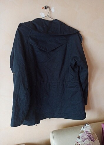 m Beden lacivert Renk Trenhcoat